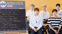 TOMORROW X TOGETHER Creates The Playlist of Their Lives
