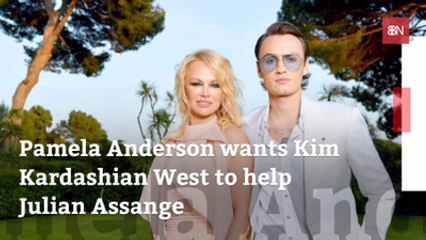 Pamela Anderson Asks For Kim K's Help