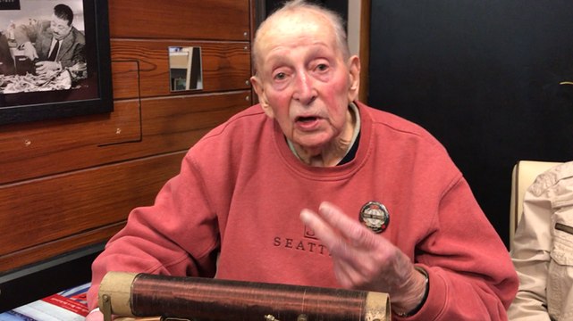 Raymond Brunet présent lors du débarquement