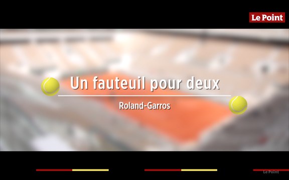 Roland-Garros : un fauteuil pour deux