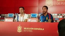 Rueda de Prensa de Sergio Ramos Previa al Partido Contra Suecia