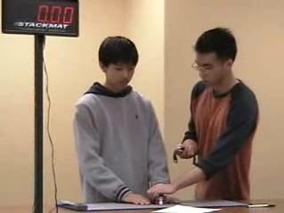 Rubik's cube record du monde