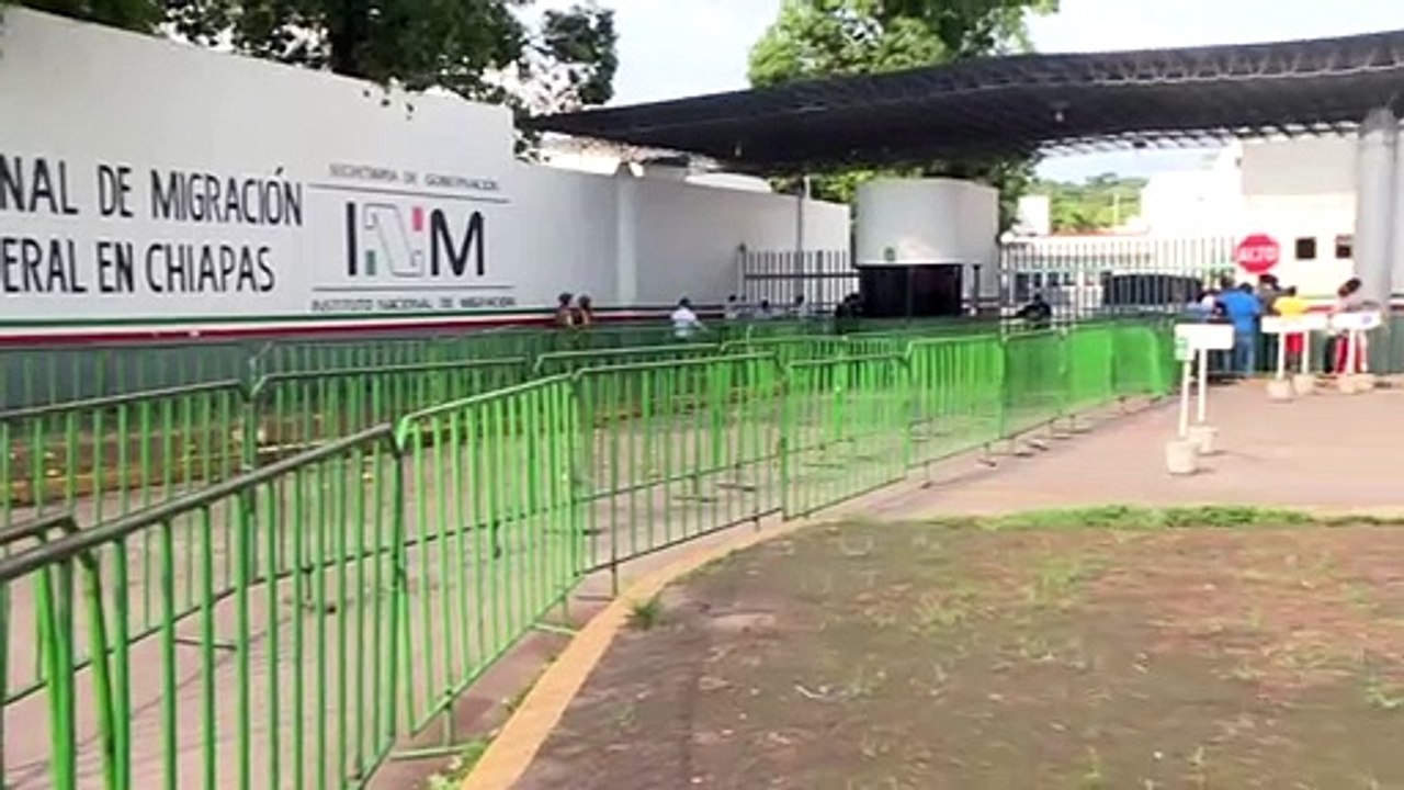 Frontera México-Guatemala, centroamericanos viven entre el sueño y la amargura