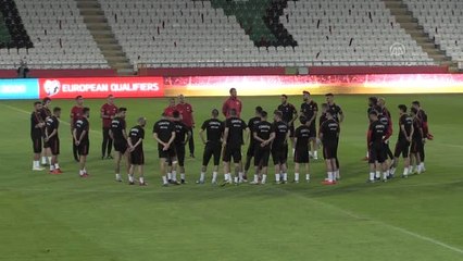 Türkiye, Fransa maçının hazırlıklarını tamamladı