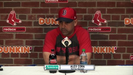Amica Alex Cora Pregame Press Conference: Injury Updates On Nathan Eovaldi, Steve Pearce