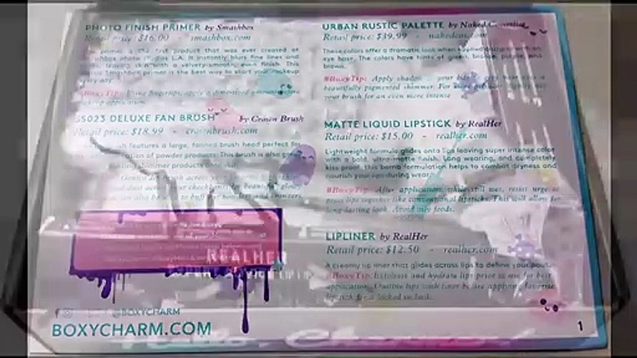 boxycharm march 2017