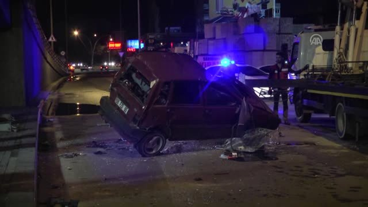 Başkentte trafik kazası