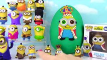 Minions Movie King Bob Play-Doh Surprise Egg! Funko Mystery Minis Blind Boxes!  ! Mega Bloc
