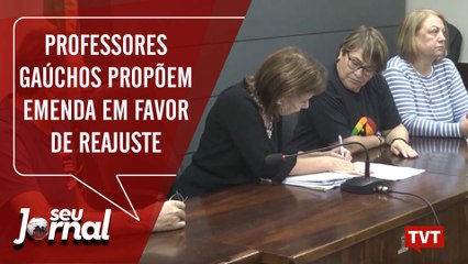Professores gaúchos propõem emenda em favor de reajuste