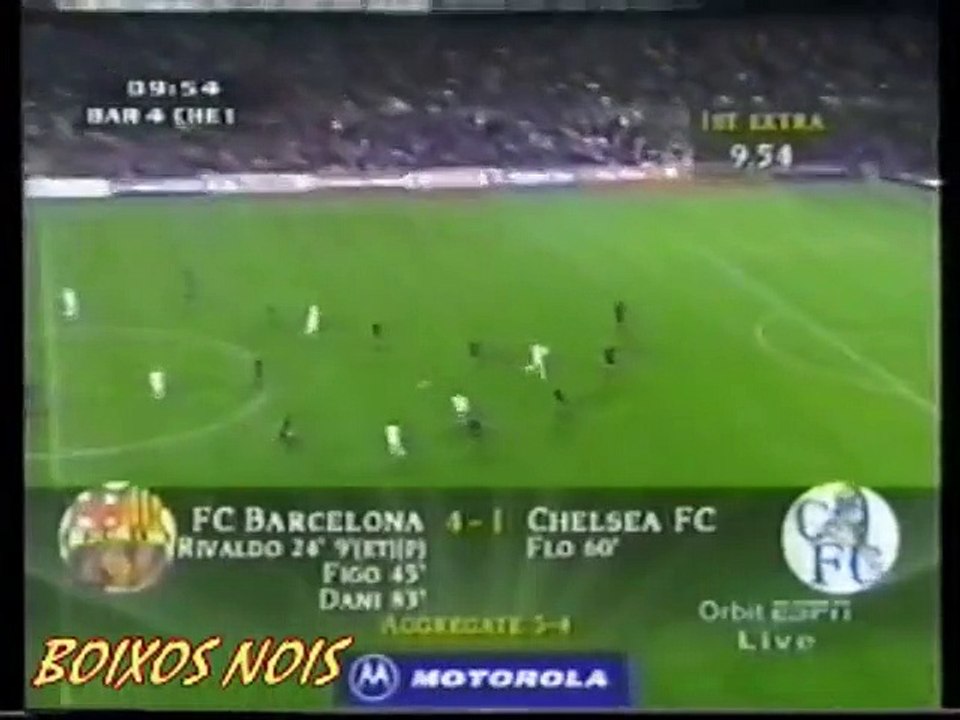 الاشواط الاضافية  مباراة برشلونة و تشيلسي 5-1 ا...