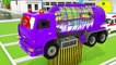 Learn Shapes Learn Colors with Tayo Bus, Water Tank, Fire Truck Assembly Rectangle Tyres