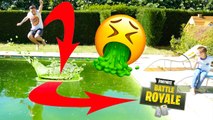 SI NÉO SAUTE DANS LA PISCINE SALE,  SWAN LUI ACHÈTE TOUTE LA BOUTIQUE FORTNITE !