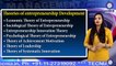Theories of Entrepreneurship  || Ms. Sheetal Badesra || BBA || TIAS || TECNIA TV