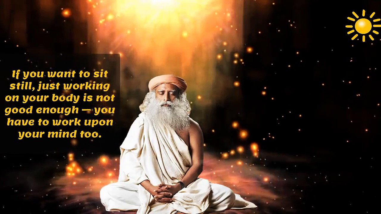 From Chaos To Utter Stillness - Sadhguru's Guided Meditation for Peace