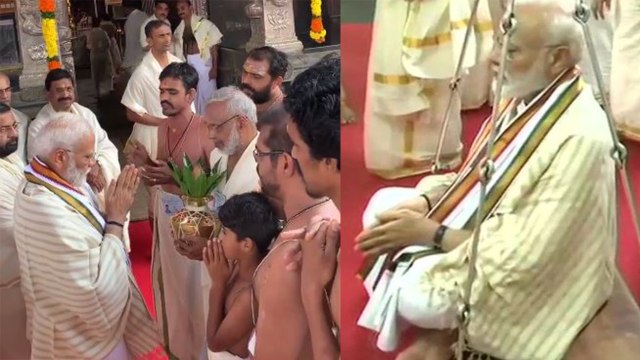 PM Modi ने क्यों Muslim Family से ही खरीदा Guruvayur Temple में पूजा करने के लिए कमल |वनइंडिया हिंदी