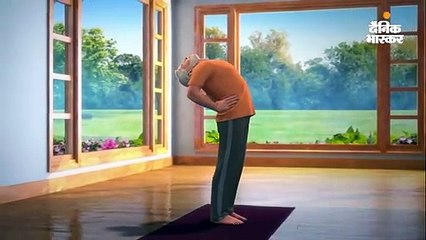 पीएम ने अर्ध चक्रासन का वीडियो शेयर कर बताया ब्लड सर्कुलेशन बेहतर करता है यह आसन