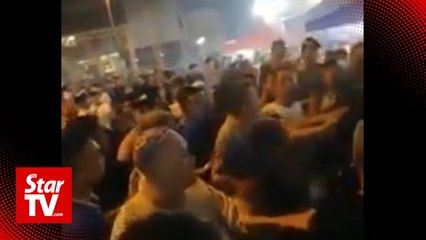 Footage of ruckus at Satok Ramadan bazaar goes viral
