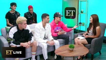 CNCO FanBoying Over The Jonas Brothers