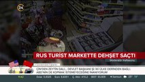 Rus turist dehşet saçtı