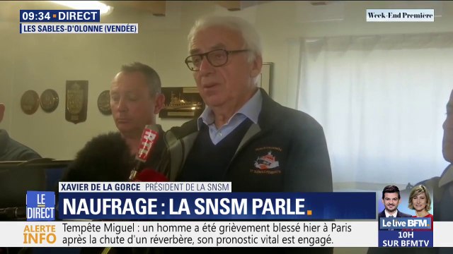 Le bateau était incontrôlable ces rescapés racontent le naufrage aux Sables-d'Olonne