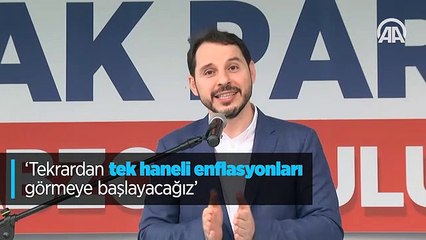 'Tekrardan tek haneli enflasyonları görmeye başlayacağız'