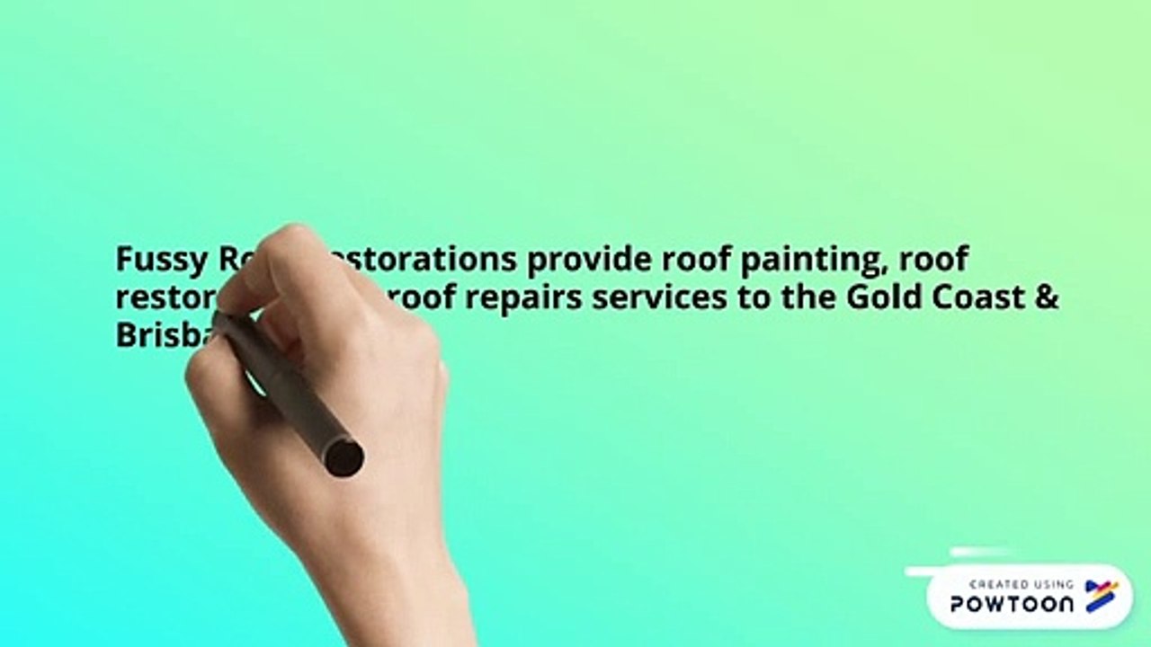 Roof Restoration