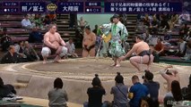 Terunofuji vs Daishozen - Natsu 2019, Sandanme - Day 13