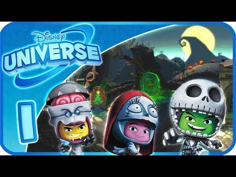 Disney Universe Walkthrough Part 1 (PS3, Wii, X360) 100% ~ Nightmare Before Christmas