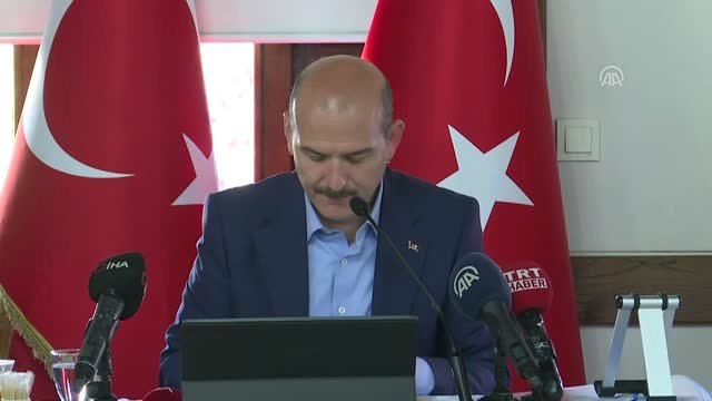 Soylu: Bir mağarada 5 teröristi kıstırdılar, şu anda karşılıklı müsademe başladı