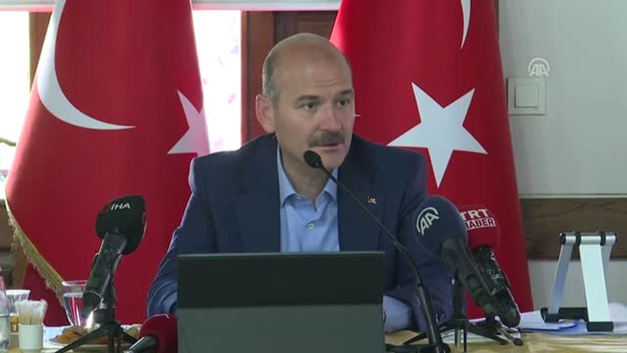 Soylu: "Gezi olaylarında otel tahsis edenler bugün uçaklarını tahsis ediyorlar"