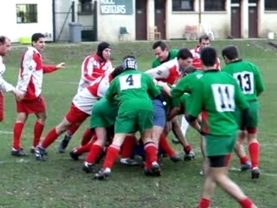 rugby chantilly creil ( en vert ) maûle