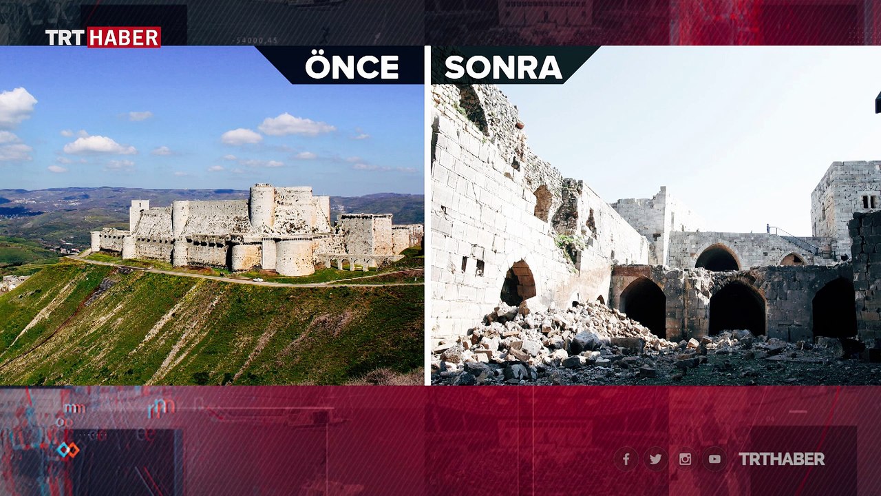 Suriye'deki iç savaş kültürel mirası da yerle bir etti