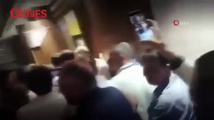 Havalimanındaki görüntüler ortaya çıktı! "Bu Vali itlik yapmıştır"