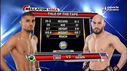 Douglas Lima punishes Rick Hawn and takes Bellator belt