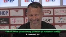 Man United getting a fantastic player - Giggs on James' move