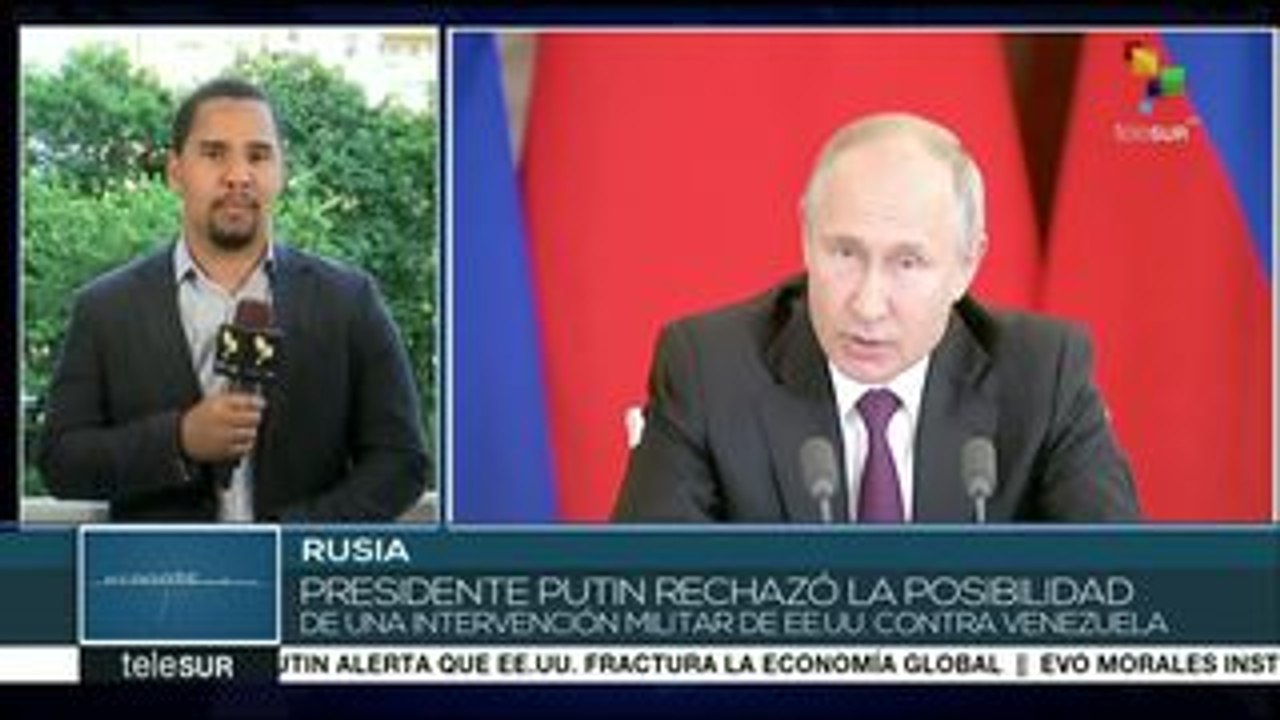 Pdte. ruso reitera rechazo a sanciones de EEUU contra Cuba y Venezuela