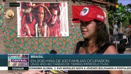 Brasil: MST lucha por la tierra y defiende la producción agroecológica