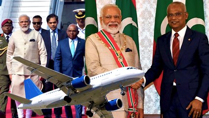 Modi in Maldives | மாலத்தீவில் பிரதமர் மோடிக்கு உற்சாக வரவேற்பு