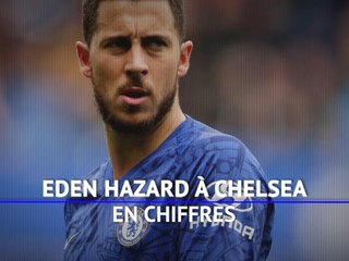 Chelsea - Eden Hazard en chiffres avec les Blues