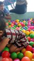 Kids playing in the ball pit. Always great fun for the whole family.