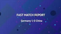 Fast Match Report - Gwinn brilliance gives Germany win over China