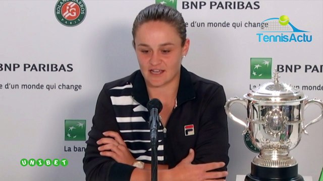 Roland-Garros 2019 - Ashleigh Barty : The stars have aligned for me !