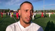 Finale Coupe LAuRA Foot – Malik BOUZOURENE réagit après la défaite du FC DOMTAC contre l’AS MISERIEUX-TREVOUX