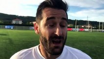 Finale Coupe LAuRA Foot – Maxime CHAOUAT réagit après la défaite du FC DOMTAC contre l’AS MISERIEUX-TREVOUX
