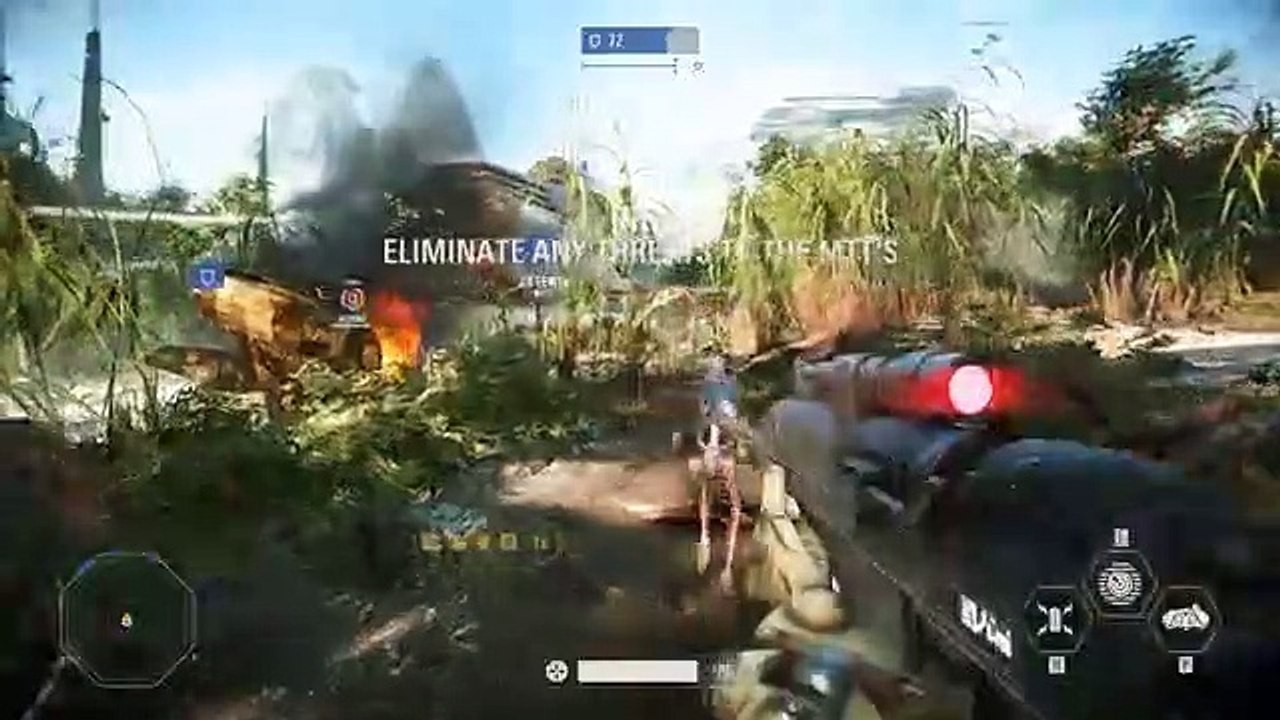 Star Wars Battlefront 2 HUGE Battle of Kashyyyk CLONE WARS GAMEPLAY