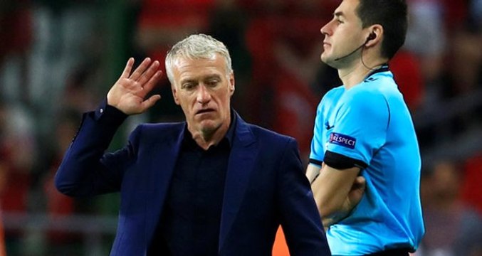 Fransa Teknik Direktörü Didier Deschamps: Türkiye'den sağlam tokat yedik