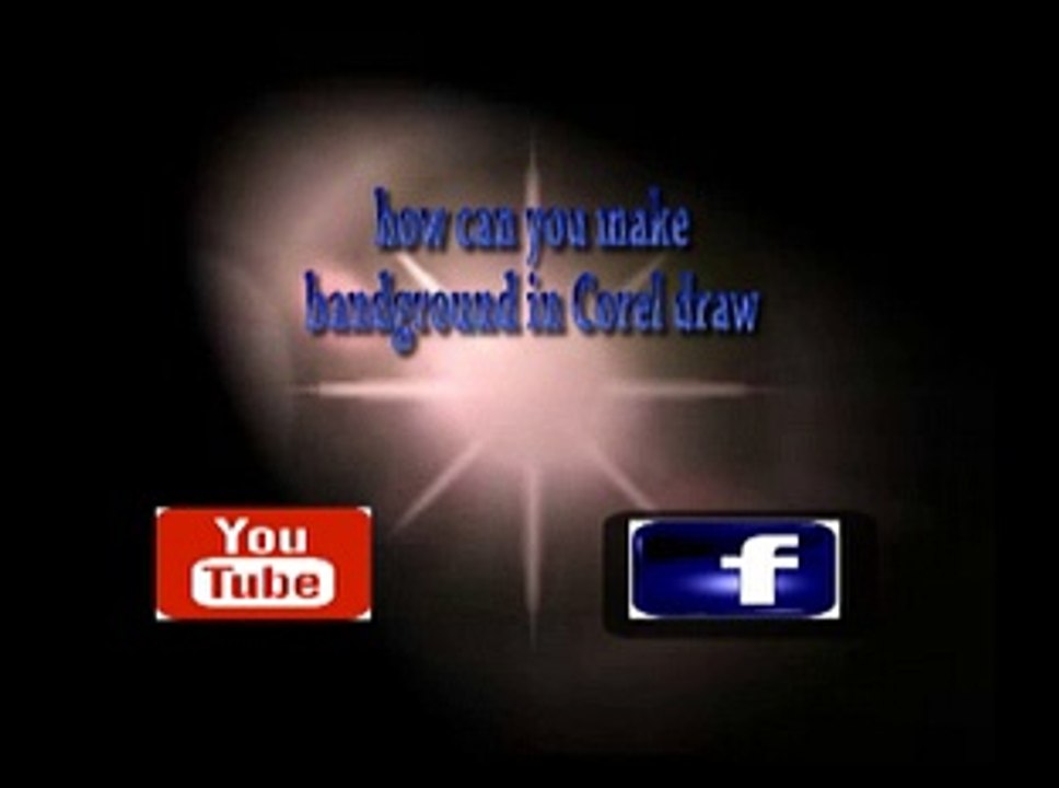 make background in corel draw