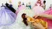 Princess Elsa Anna Dress Barbie Doll Wedding Dress Boneca Vestido e Roupasباربي الأميرة فستان الزفاف | Karla D.