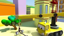 Super Truck et la Bétonnière à Car City | Dessin animé pour les enfants