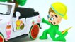 Funny Play Doh Stop Motion Baby Learn Repair Car Toys Watermelon Wheel  Play Doh Cartoons For Kids